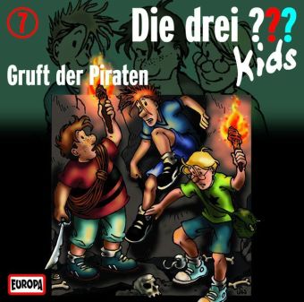 Die drei ???-Kids - Gruft der Piraten, 1 Audio-CD