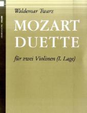 Mozart-Duette, für 2 Violinen, Spielpartitur