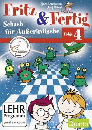 Fritz & Fertig Folge 4 - Schach für Außerirdische, 1 CD-ROM für PC