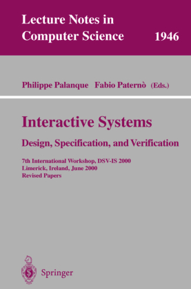 Interactive Systems. Design, Specification, and Verification 