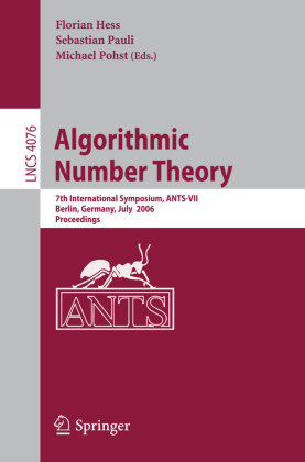 Algorithmic Number Theory 