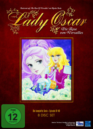 Lady Oscar - Die Rose von Versailles, Komplette Serie, 8 DVDs 