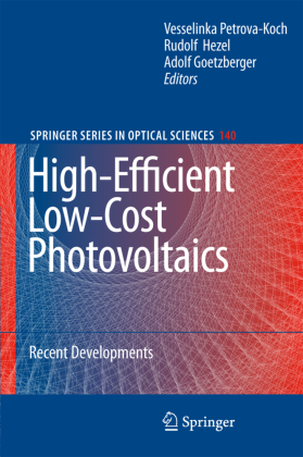 High-Efficient Low-Cost Photovoltaics 