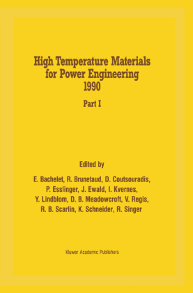 High Temperature Materials for Power Engineering 1990 