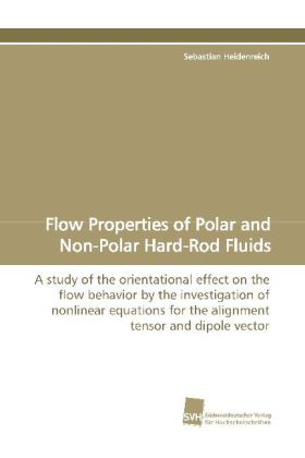 Flow Properties of Polar and Non-Polar Hard-Rod Fluids 