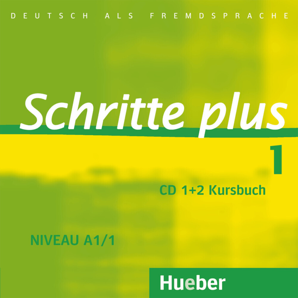 Schritte plus - Deutsch als Fremdsprache, Bd.1, 2 Audio-CDs zum Kursbuch