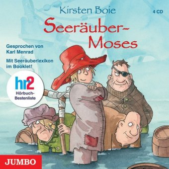 Seeräuber-Moses, 4 Audio-CDs