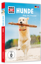 WAS IST WAS DVD Hunde. Klug, treu, Freunde!, 1 DVD Cover