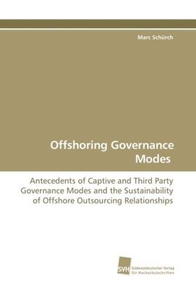 Offshoring Governance Modes 