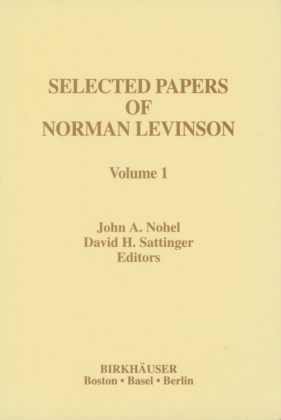 Selected Papers of Norman Levinson 