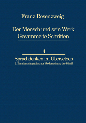 Franz Rosenzweig Sprachdenken 