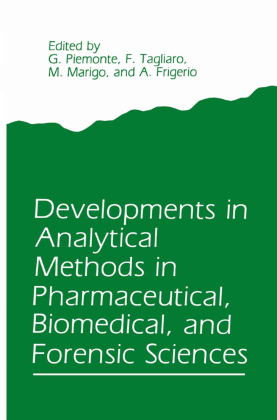 Developments in Analytical Methods in Pharmaceutical, Biomedical, and Forensic Sciences 