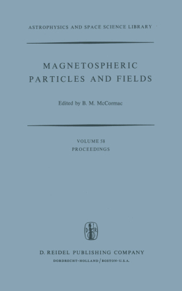 Magnetospheric Particles and Fields 
