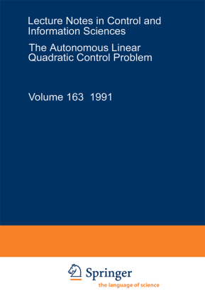 The Autonomous Linear Quadratic Control Problem 