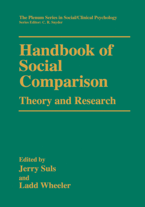 Handbook of Social Comparison 