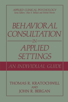 Behavioral Consultation and Therapy 
