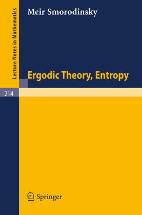 Ergodic Theory Entropy 