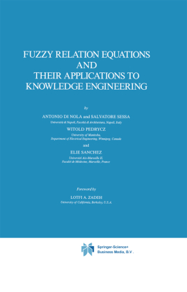 Fuzzy Relation Equations and Their Applications to Knowledge Engineering 
