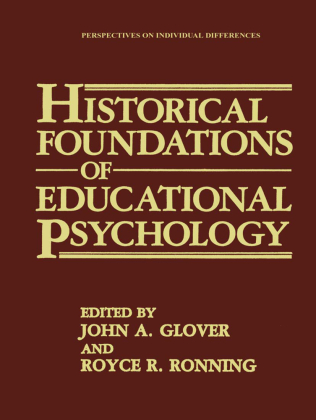 Historical Foundations of Educational Psychology 