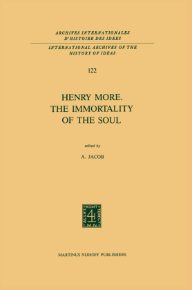 Henry More, the Immortality of the Soul 