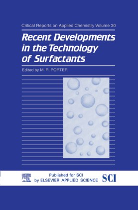 Recent Developments in the Technology of Surfactants 
