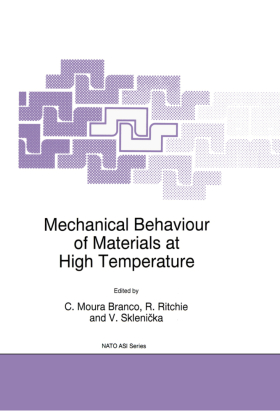 Mechanical Behaviour of Materials at High Temperature 