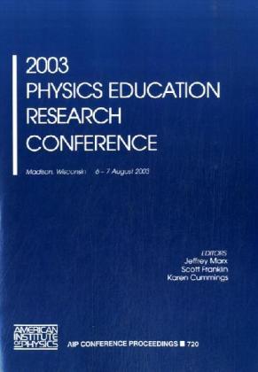 2003 Physics Education Research Conference 