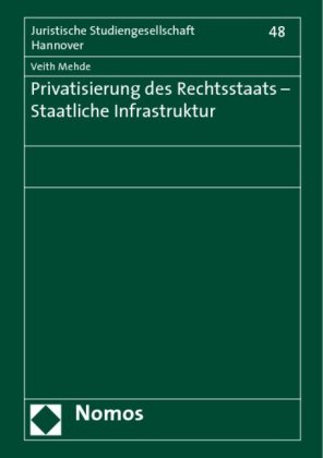 Privatisierung des Rechtsstaats - Staatliche Infrastruktur 
