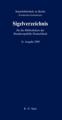 Sigelverzeichnis für die Bibliotheken der Bundesrepublik Deutschland 