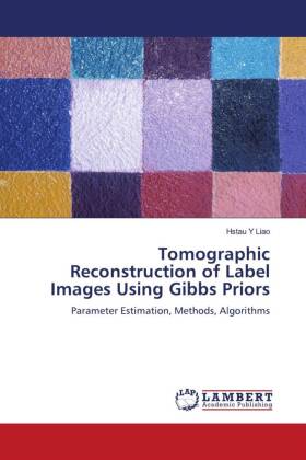 Tomographic Reconstruction of Label Images Using Gibbs Priors 