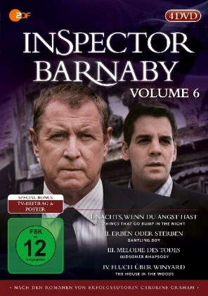 Inspector Barnaby. Vol.6, 4 DVDs, 4 DVD-Video