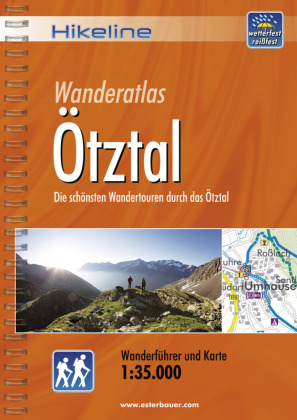 Hikeline Wanderführer Wanderatlas Ötztal 