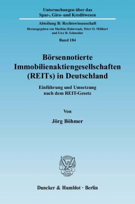 Börsennotierte Immobilienaktiengesellschaften (REITs) in Deutschland 