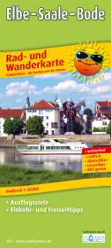 PublicPress Rad- und Wanderkarte Elbe - Saale - Bode
