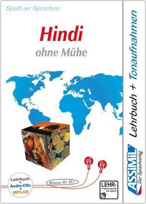 Assimil Hindi ohne Mühe - Lehrbuch + 4 Audio-CDs + 1 mp3-CD