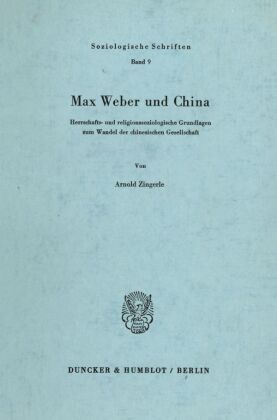 Max Weber und China. 