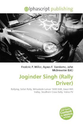 Joginder Singh (Rally Driver), ISBN 978-613-1-61925-0