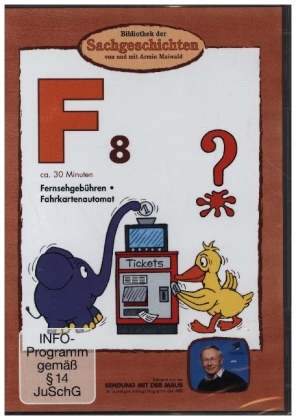 Bibliothek der Sachgeschichten - F8, Fersehgebühren / Fahrkartenautomaten, 1 DVD 