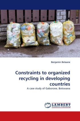 Constraints to organized recycling in developing countries 