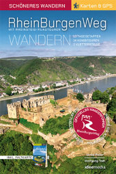 Rheinburgenweg mit Rheinsteig-Rundtouren Schöneres Wandern Pocket mit herausnehmbarer Übersichtsfaltkarte, m. 1 Karte Cover