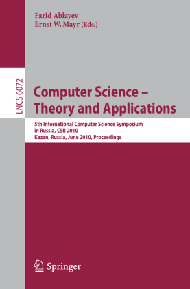 Computer Science -- Theory and Applications 