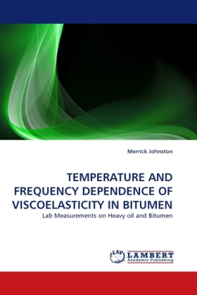 TEMPERATURE AND FREQUENCY DEPENDENCE OF VISCOELASTICITY IN BITUMEN 