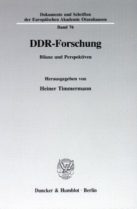 DDR-Forschung. 