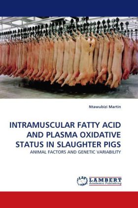 INTRAMUSCULAR FATTY ACID AND PLASMA OXIDATIVE STATUS IN SLAUGHTER PIGS 