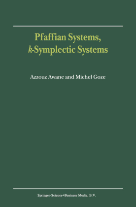 Pfaffian Systems, k-Symplectic Systems 