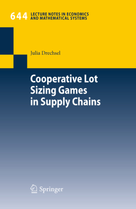 Cooperative Lot Sizing Games in Supply Chains 