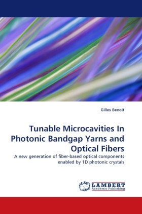 Tunable Microcavities In Photonic Bandgap Yarns and Optical Fibers 