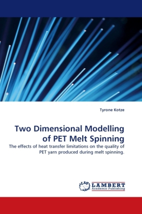Two Dimensional Modelling of PET Melt Spinning 