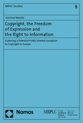 Copyright, the Freedom of Expression and the Right to Information 
