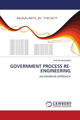 GOVERNMENT PROCESS RE-ENGINEERING 